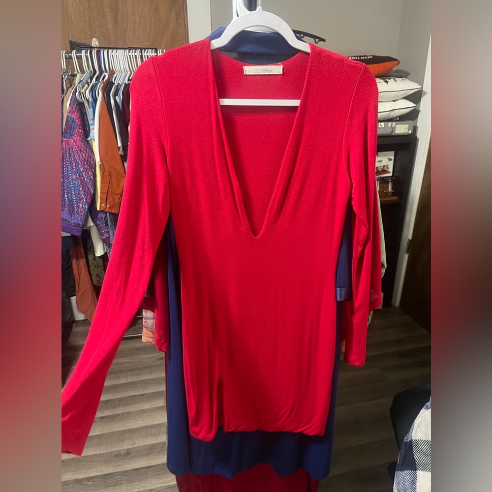 Red Bodycon Mini Dress